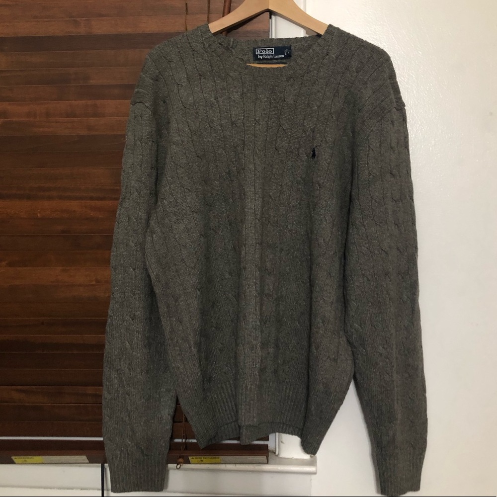 Authentic Grey Polo by Ralph Lauren Sweater